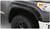 14-21 Toyota Tundra Front 2pc Pocket/Rivet Style Fender Flares Black Smooth Finish - Bushwacker Flares