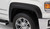 19-21 GMC Sierra 1500 Front 2pc Extend-A-Fender Flares Black Smooth Finish - Bushwacker Flares