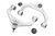 20-25 Chevy/GMC 2500,3500HD 3in Lift Quick Disconnec Sway Links - Rough Country 