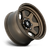 17x9 6x5.5 5.04BS D666 Shok Matte Bronze - Fuel Off-Road
