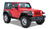 07-18 Jeep JK 4DR Rear 2pc Max Coverage Pocket/Rivet Style Fender Flares Black Smooth Finish - Bushwacker Flares