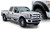 08-10 Ford F250SD/F350SD 4pc Set Pocket/Rivet Style Fender Flares Black Smooth Finish - Bushwacker Flares