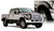 99-07 Ford F250SD/F350SD 4pc Set Extend-A-Fender Flares Black Smooth Finish - Bushwacker Flares