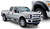 11-21 Ford F250SD/F350SD 4pc Set Extend-A-Fender Flares Black Smooth Finish - Bushwacker Flares