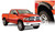 09-21 Ram 1500 4pc Set Pocket/Rivet Style Fender Flares Black Smooth Finish - Bushwacker Flares
