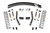 84-01 Jeep XJ 3in Series II Suspension Lift Kit w/V2 Shocks 