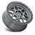 17X9 6X135 5BS Kelso Battleship Gray w/Blk Ring - Black Rhino