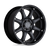 18X9 8X6.5 4.53BS Glamis Matte Blk - Black Rhino