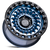 20X9.5 6X5.5 5.72BS Sentinel Cobalt Blue w/Blk Ring - Black Rhino