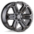17X8.5 6X5.5 5.22BS Wanaka Gunmetal W/Brushed Face & Tint - Black Rhino