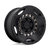 17X9 6X135 5BS Muzzle Matte Blk w/Machined Tinted Ring - Black Rhino