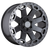 17X8 6X130 6.55BS Warlord Gunmetal - Black Rhino