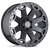17X8 6X130 6.55BS Warlord Gunmetal - Black Rhino