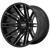 20X9 6X130 5BS MO998 Kraken Gloss Black Milled