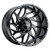 22x10 Fulcrum 8x180  ET-18 BS4.75 Gloss BLK MIL 124.3 - Weld Off-Road