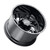 22x12 Fulcrum 8x180  ET-44 BS4.75 Gloss BLK MIL 124.3 - Weld Off-Road
