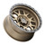 20x10 Cinch 5x139.7 5x150 ET-18 BS4.75 Satin BRZ / Satin BLK 110.2 - Weld Off-Road