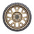 Cinch 22x10 6x135 +13mm Satin Bronze Satin Black