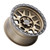 17x10 Cinch 5x114.3 5x127 ET-25 BS4.50 Satin BRZ / Satin BLK 78.1 - Weld Off-Road