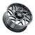 Fulcrum 20x10 5x5.5/5x150 +13mm Gloss Black Milled