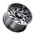 Fulcrum 20x10 6x135 +13mm Gloss Black Milled