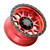 20x10 Cinch 8x165.1  ET-18 BS4.75 Candy RED / Satin BLK Ring 125.1 - Weld Off-Road