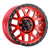 Cinch 20x10 6x135 +13mm Candy Red Satin Black Ring
