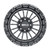 20x9 8x165.1 ET00 BS5.00 Scorch Gloss Black Machined