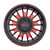 20x10 Scorch 6x135 6x139.7 ET-18 BS4.75 Gloss BLK MIL RED 106.1 - Weld Off-Road