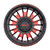 22x12 Scorch 6x135 6x139.7 ET-44 BS4.75 Gloss BLK MIL RED 106.1 - Weld Off-Road