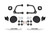 22 Toyota Tundra 3" UCA Lift Kit w/Prf Shks & RR Coil Spcrs- Fabtech Motorsports