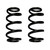 07-12 Dodge/Jeep Nitro/KK 2.5-3" Softride Coil Spring Set Of 2 Rear w/2.5-3 in Lift Black - Skyjacker Suspension