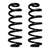 02-05 GM 2500/SUV 2.5" Softride Rear Coil Springs Black Set Of 2
