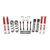 97-02 Jeep TJ 4" Dual Rate Long Travel One Box Kit OE Style Front and Rear Links and Nitro 8000 Shocks - Skyjacker Suspension