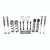 97-06 Jeep TJ 4" Dual Rate Long Travel One Box Kit OE Style Front and Rear Lower Links and M95 Monotube Shocks - Skyjacker Suspension