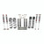 97-06 Jeep TJ 4" Dual Rate Long Travel One Box Kit Adjustable Front and Rear Lower Flex Links and M95 Monotube Shocks - Skyjacker Suspension