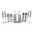 97-06 Jeep TJ 4" Dual Rate Long Travel One Box Kit Adjustable Front and Rear Lower Flex Links and M95 Monotube Shocks - Skyjacker Suspension