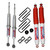 16-19 Toyota Tacoma 3" Suspension Lift Kit w/Shock Front Struts Front Diff. Drop Kit Rear Lift Blocks U-Bolts Rear Nitro 8000 Shocks - Skyjacker Suspension