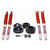 07-18 Jeep JK 0.75-2" Polyurethane Spacer Leveling Kit w/2-Front 70 Shocks - Skyjacker Suspension