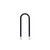 Univeral U-Bolt Round 0.625in Dia 3.5in ID Width 16in ID Length w/Nuts - Skyjacker Suspension
