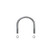 Univeral U-Bolt Round 0.375in Dia 3.5in ID Width 4.5in ID Length w/Nuts - Skyjacker Suspension