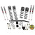 18-19 Jeep JL 3.5" Long Travel Series Suspension Lift Kit w/M95 Monotube Shocks - Skyjacker Suspension
