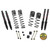 18-19 Jeep JL 2-2.5" Long Travel Series Suspension Lift Kit w/Black Max Shocks - Skyjacker Suspension