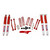 07-18 Jeep JK 2.5-3.5" Suspension Lift Kit w/Shock - Skyjacker Suspension
