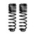 07-18 Jeep JK/JL 4" Coil Springs Rear - Pair - Skyjacker Suspension