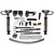 17-19 Ford F250/F350 8.5" Class II Suspension Lift Kit w/Shock 4-Link System - Skyjacker Suspension