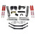 17-19 Ford F250/F350 Gas 4" Suspension Lift Kit w/ Adjustable 4-Links Hydro 7000 Shocks Gas - Skyjacker Suspension