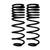 07-18 Jeep JK 3.5" Coil Springs Rear - Pair - Skyjacker Suspension