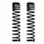 84-01 Jeep XJ/MJ 4.5" Dual Rate Long Travel Coil Springs Front - Pair - Skyjacker Suspension