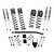 2020 Jeep JL Diesel 3.5-4" Dual Rate Long Travel Suspension Lift w/M95 Monotube - Skyjacker Suspension
